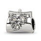 Sterling Silver Reflections Crystals Clutch Bead