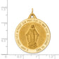 14k Miraculous Medal Pendant