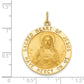 14k Sacred Heart of Jesus Medal Pendant